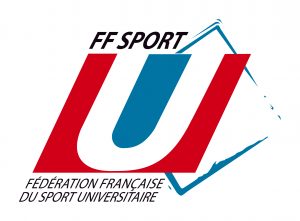 Logo de la fédération française du sport universitaire.