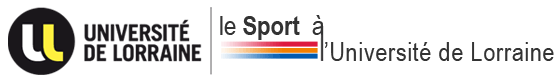 Logo du SUAPS de l'université de lorraine.